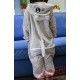 Gray Blink Totoro Kigurumi Onesies Pajamas Costumes for Boys & Girls