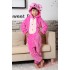 Pink Stitch Kigurumi Onesies Pajamas Costumes for Boys & Girls