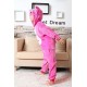 Pink Stitch Kigurumi Onesies Pajamas Costumes for Boys & Girls