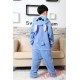 Blue Stitch Kigurumi Onesies Pajamas Costumes for Boys & Girls