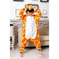 Giraffe Kigurumi Onesies Pajamas Costumes for Boys & Girls