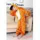 Tigger Kigurumi Onesies Pajamas Costumes for Boys & Girls Winter