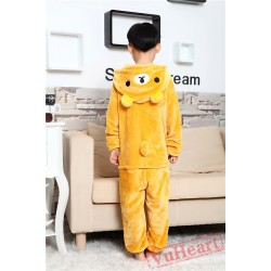 Rilakkuma Bear Kigurumi Onesies Pajamas Costumes for Boys & Girls