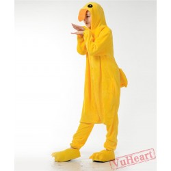 Yellow Duck Kigurumi Onesies Pajamas Costumes for Women & Men