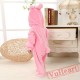 Rabbit Bunny Pink Kigurumi Onesies Pajamas Costumes for Baby