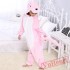 Pink Dinosaur Kigurumi Onesies Pajamas Costumes for Boys & Girls
