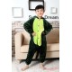 Green Dinosaur Kigurumi Onesies Pajamas Costumes for Boys & Girls