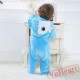 Pisces Blue Fish Kigurumi Onesies Pajamas Costumes Toddler Pajamas for Baby