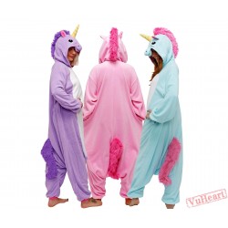 Pink Unicorn Kigurumi Onesies Pajamas Costumes for Women & Men