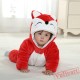 Red Fox Kigurumi Onesies Winter Pajamas for Baby