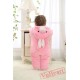 Pink Rabbit Kigurumi Onesies Pajamas Costumes Winter Pajamas for Baby
