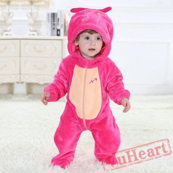 Sagittarius Zodiac Sign Rose Kigurumi Onesies Pajamas Costumes for Baby