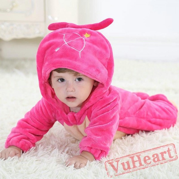 Sagittarius Zodiac Sign Rose Kigurumi Onesies Pajamas Costumes for Baby