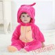 Sagittarius Zodiac Sign Rose Kigurumi Onesies Pajamas Costumes for Baby