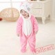 Pink Cat Kitty Kigurumi Onesies Pajamas Costumes for Baby