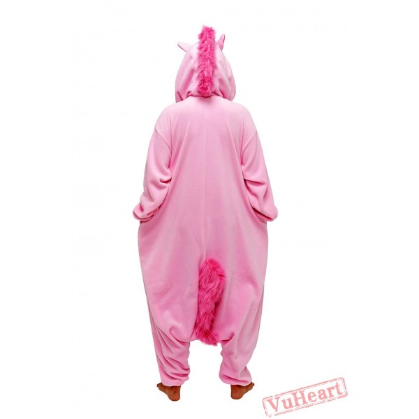 Pink Unicorn Kigurumi Onesies Pajamas Costumes for Women & Men