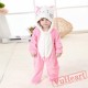 Pink Cat Kitty Kigurumi Onesies Pajamas Costumes for Baby