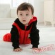 Red Ladybird Kigurumi Onesies Pajamas Costumes Spring Pajamas for Baby