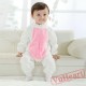 White Bunny Kigurumi Onesies Pajamas Costumes Toddler Pajamas for Baby