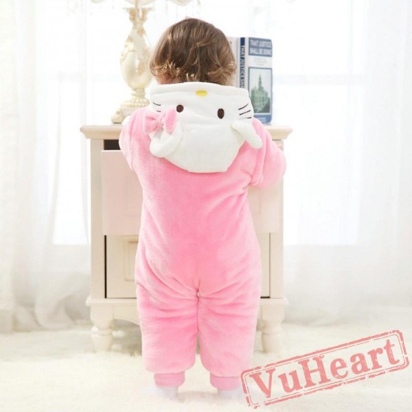 Kitty Cat Kigurumi Onesies Pajamas Costumes Toddler Pajamas for Baby