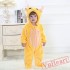 Taurus Yellow Cow Zodiac Kigurumi Onesies Pajamas Costumes Toddler Pajamas for Baby