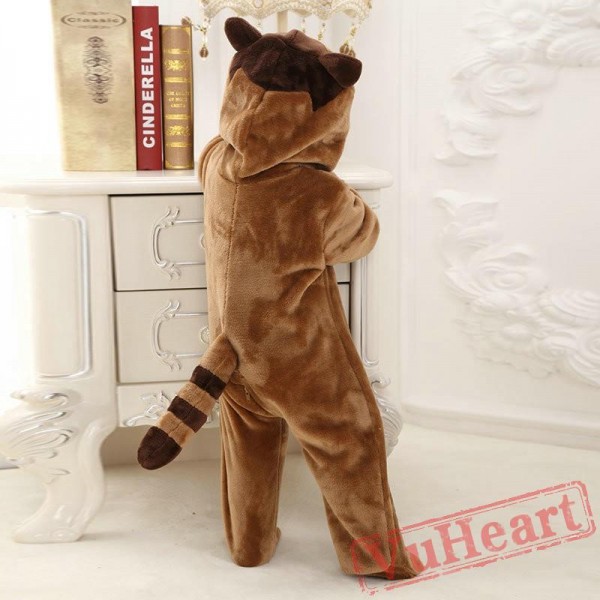 Brown Cat Kigurumi Onesies Pajamas Costumes Spring Pajamas for Baby