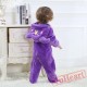 Libra Zodiac Sign Purple Kigurumi Onesies Pajamas Costumes Toddler Pajamas for Baby