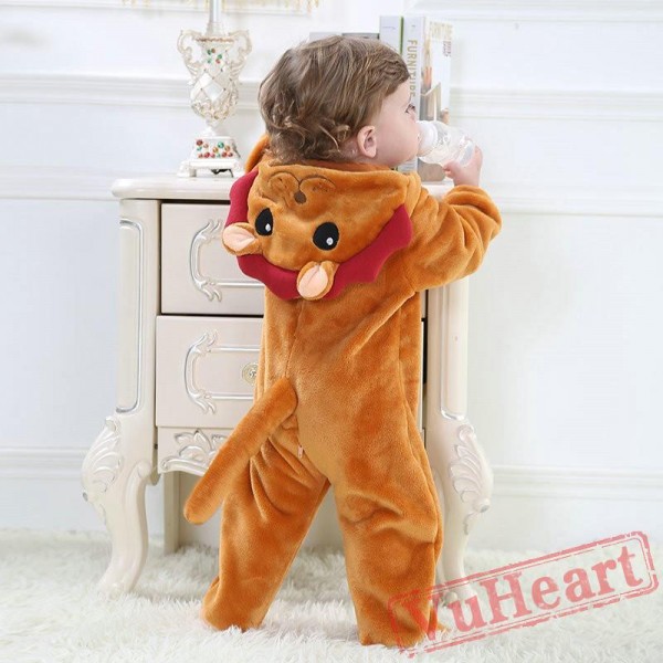 Leo Zodiac Kigurumi Onesies Pajamas Costumes Toddler Pajamas for Baby