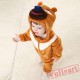 Bramble Khaki Bear Kigurumi Onesies Pajamas Costumes Toddler Pajamas for Baby