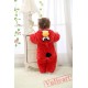 Angry Birds Red Kigurumi Onesies Pajamas Costumes Toddler Pajamas for Baby
