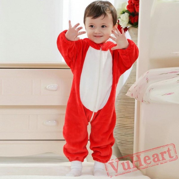 Angry Birds Red Kigurumi Onesies Pajamas Costumes Toddler Pajamas for Baby