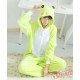 Green Frog Kigurumi Onesies Pajamas Costumes for Women & Men