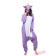 Purple Unicorn Kigurumi Onesies Pajamas Costumes for Women & Men