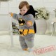 Batman Kigurumi Onesies Pajamas Costumes Toddler Pajamas for Baby