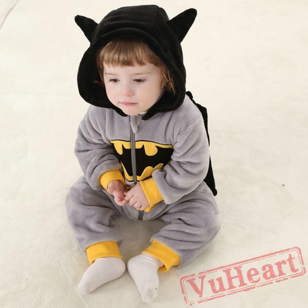 Batman Kigurumi Onesies Pajamas Costumes Toddler Pajamas for Baby