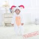 Aries White Sheep Zodiac Kigurumi Onesies Pajamas Costumes Toddler Pajamas for Baby