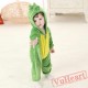 Green Dinosaur Kigurumi Onesies Pajamas Costumes Toddler Pajamas for Baby