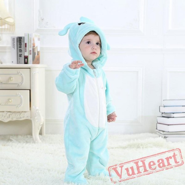 Aquarius Blue Zodiac Kigurumi Onesies Pajamas Costumes Toddler Pajamas for Baby