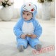 Doraemon Cartoon Kigurumi Onesies Pajamas Costumes for Baby