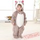 Cat Kigurumi Onesies Pajamas Costumes Spring Pajamas for Baby