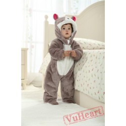 Cat Kigurumi Onesies Pajamas Costumes Winter Pajamas for Baby