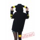 Pocket Monster Pokemon Umbreon Eevee Yellow Black Kigurumi Hoodie Coat