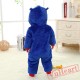 Captain America Super Hero Kigurumi Onesies Pajamas Costumes Winter for Baby