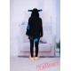 Pocket Monster Pokemon Umbreon Eevee Blue Black Kigurumi Hoodie Coat