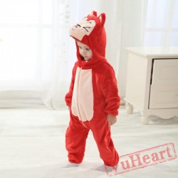 Red Fox Kigurumi Onesies Pajamas Costumes Winter Pajamas for Baby