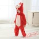 Red Fox Kigurumi Onesies Pajamas Costumes Winter Pajamas for Baby