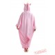 Pink Unicorn Kigurumi Onesies Pajamas Costumes for Women & Men