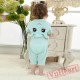 Aquarius Zodiac Blue Kigurumi Onesies Pajamas Costumes Summer Pajamas for Baby