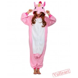 Pink Unicorn Kigurumi Onesies Pajamas Costumes for Women & Men