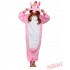 Pink Unicorn Kigurumi Onesies Pajamas Costumes for Women & Men